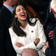 Rep. Alexandria Ocasio-Cortez (D-NY) talks to fellow members of Congress during the first session of the 116th Congress at the U.S. Capitol January 3, 2019 in Washington, DC.